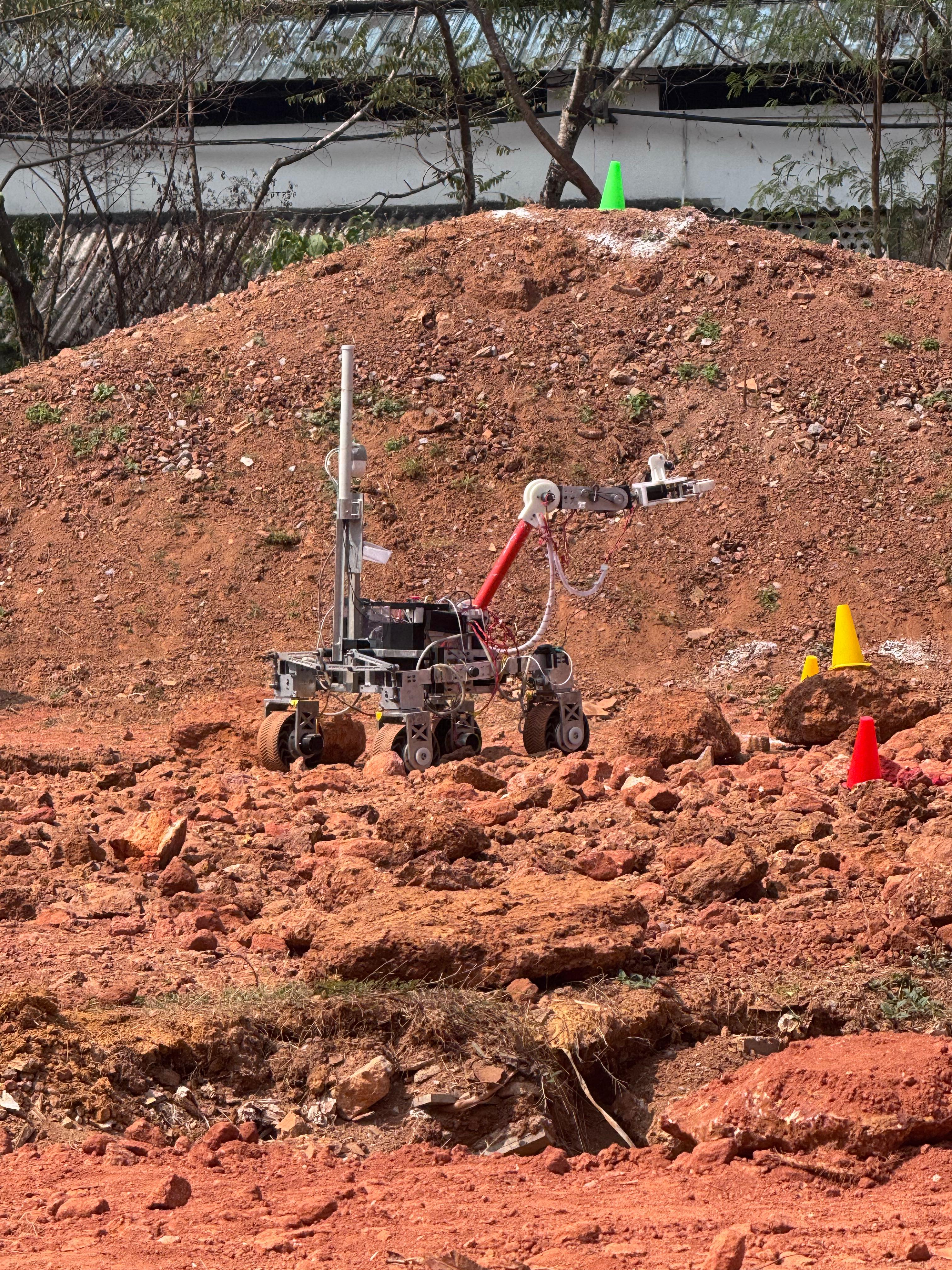 Team Anveshak mars rover